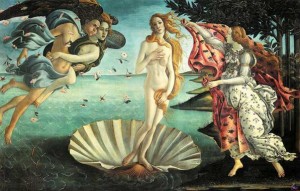 Боттичелли "Рождение Венеры" после того, как картина была изменена